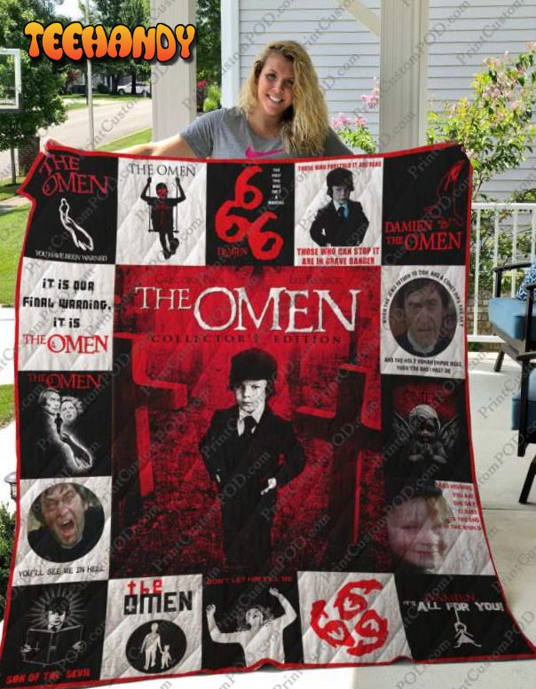 The Omen 3D Customized Quilt Blanket