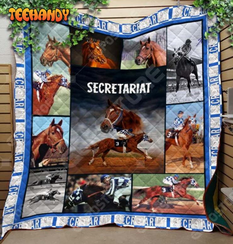 The Secretariat’S Moments 3D Customized Quilt Blanket