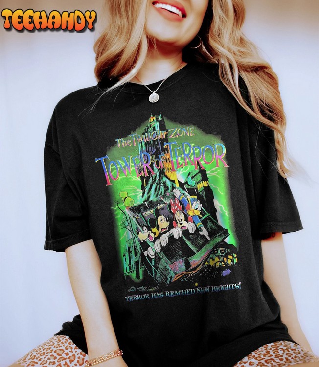 The Twilight Zone Tower Of Terror Shirt, Mickeys Halloween Shirt