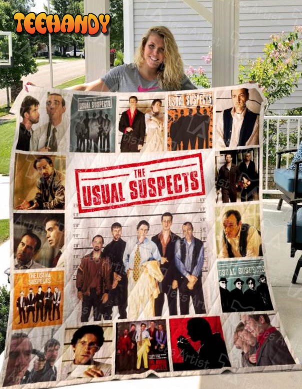 The Usual Suspects 3D Customized Quilt Blanket