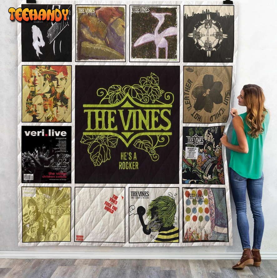 The Vines Singles Albums 3D Customized Quilt Blanket