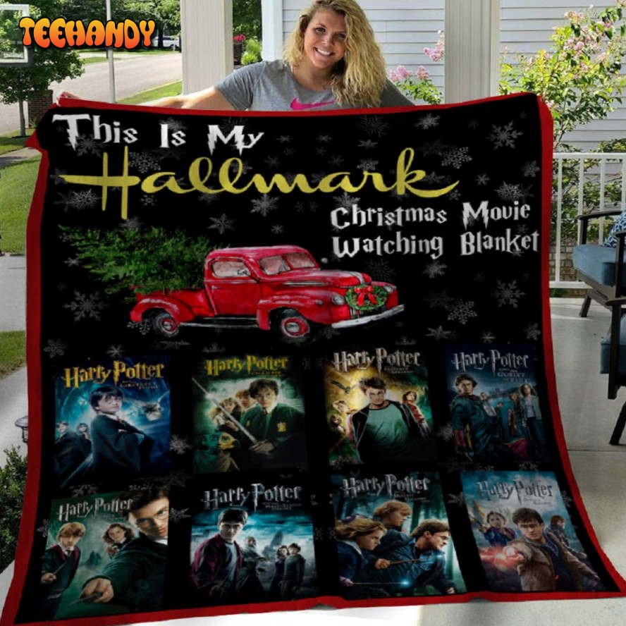 This Is My Hallmark Christmas Movies Watching Blanket Harry Potter Fleece Blanket