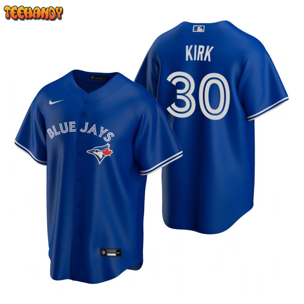 Toronto Blue Jays Alejandro Kirk Royal Alternate Replica Jersey