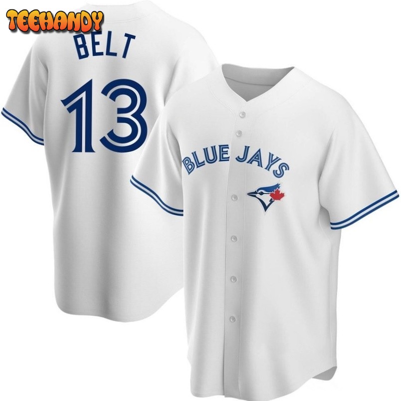 Toronto Blue Jays Brandon Belt White Home Replica Jersey