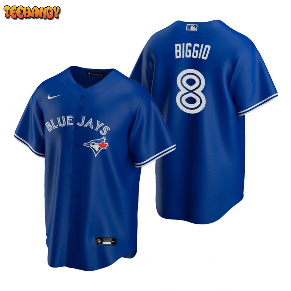 Toronto Blue Jays Cavan Biggio Royal Alternate Replica Jersey