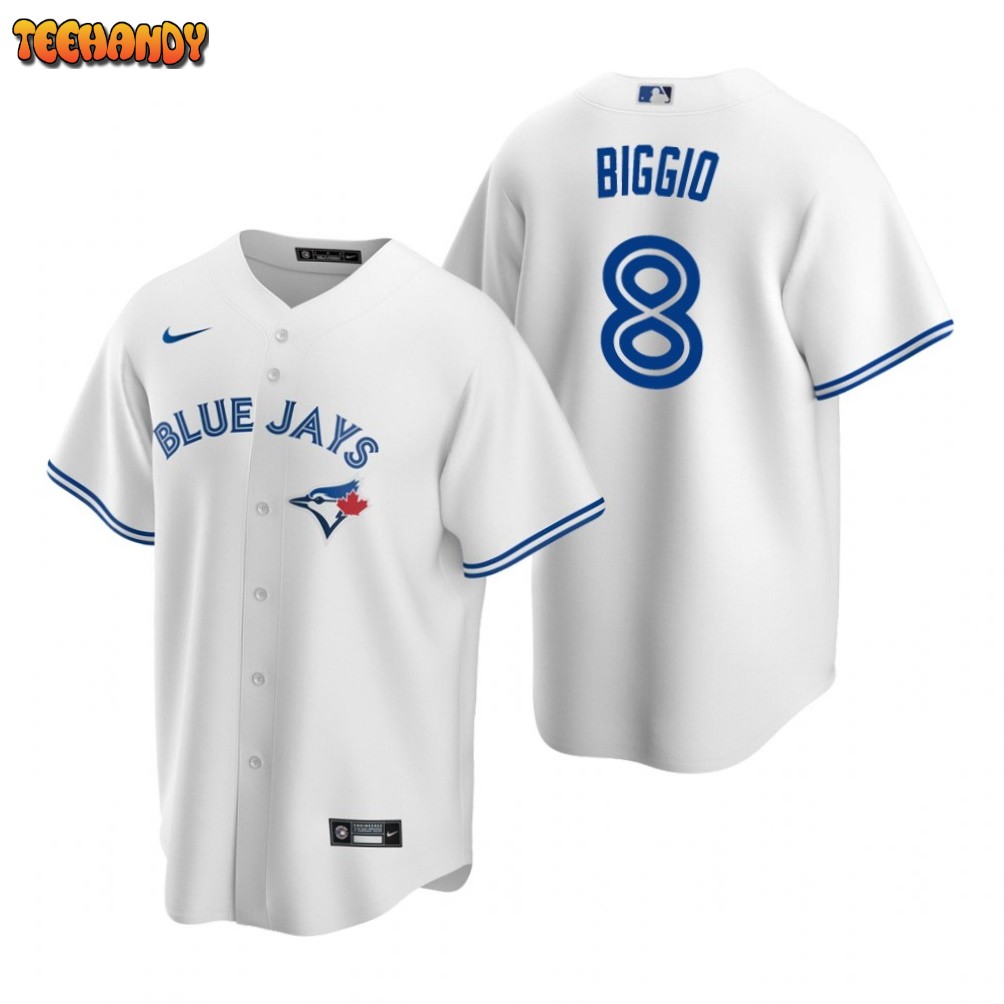 Toronto Blue Jays Cavan Biggio White Home Replica Jersey