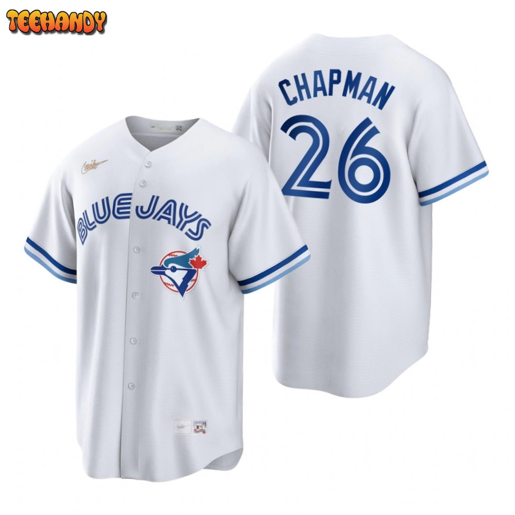 Toronto Blue Jays Matt Chapman White Cooperstown Jersey