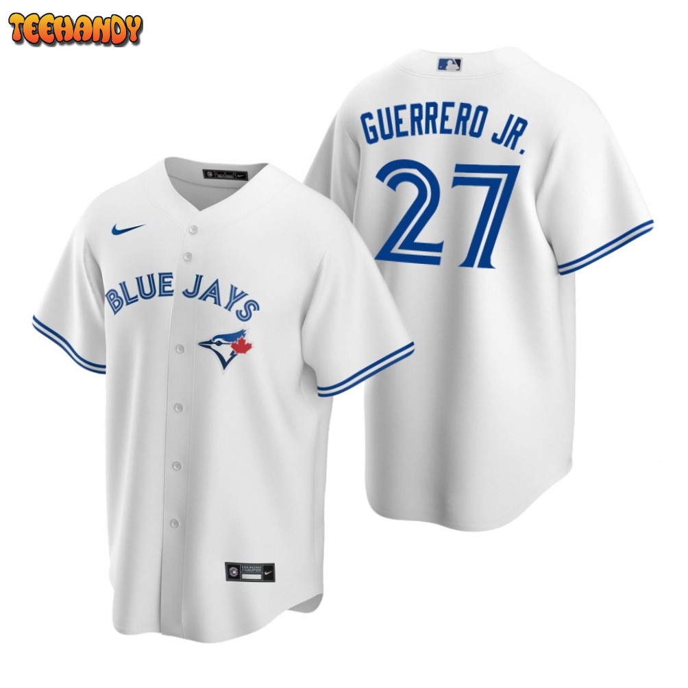 Toronto Blue Jays Vladimir Guerrero Jr White Replica Home Jersey