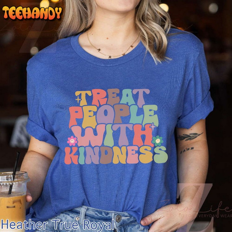 Treat People With Kindness Shirt – Women’s Aesthetic T-Shirt