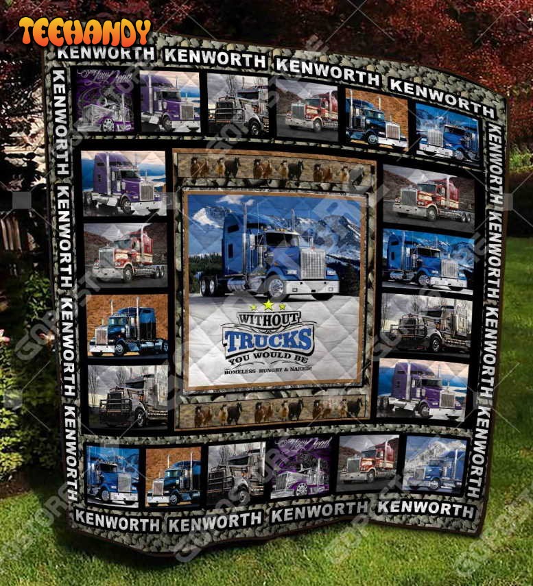 Truck 3D Customized Quilt Blanket