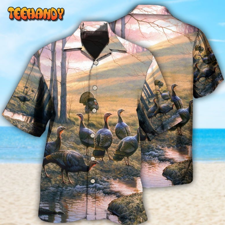 Turkey Beautiful Turkey Smile Hawaiian Shirt