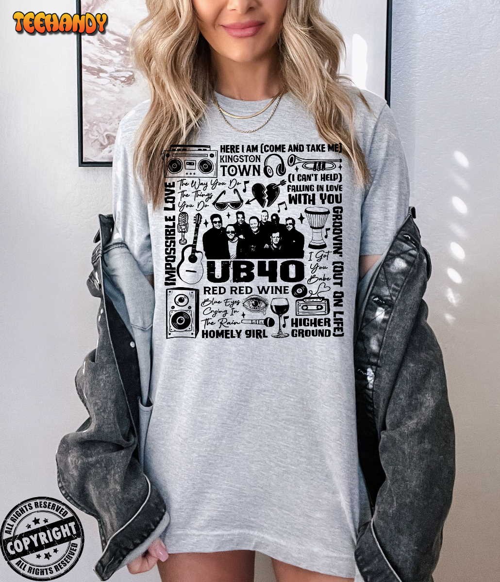 UB40 Shirt – Reggae Legends T-Shirt – UB40 Tour Shirt