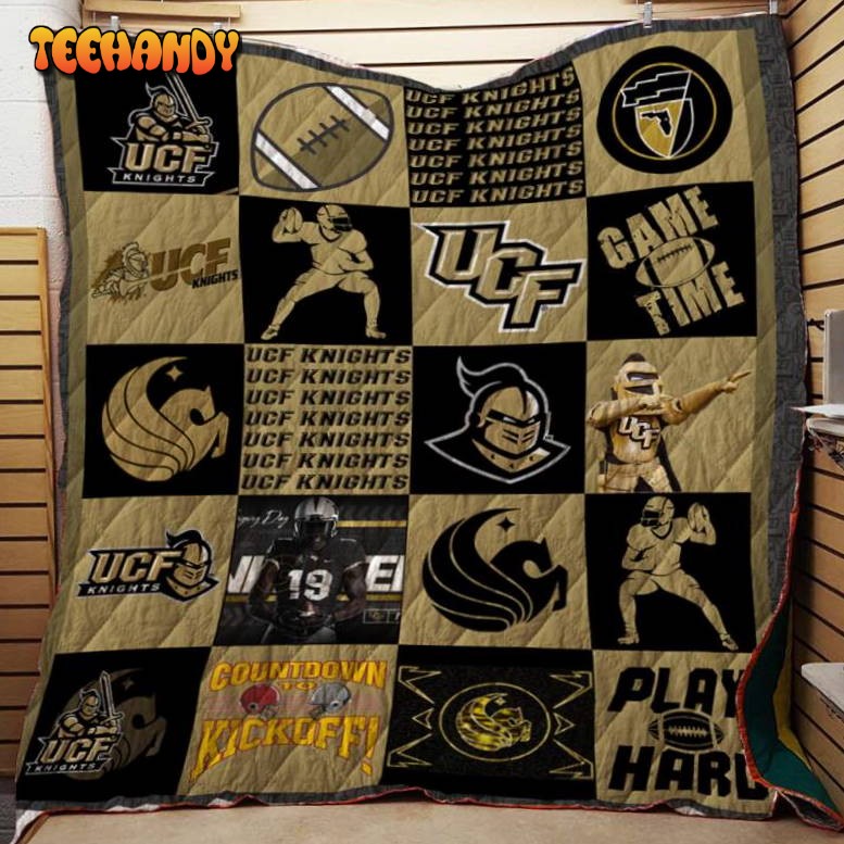 Ucf Knights 3D Customized Quilt Blanket