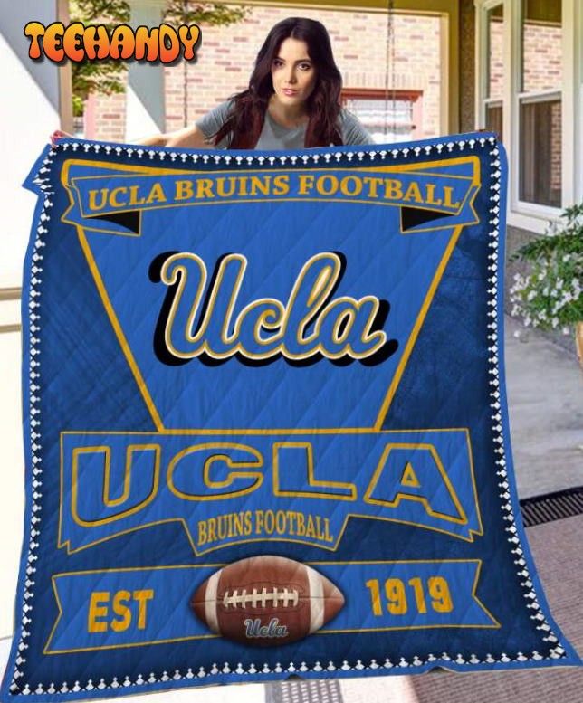 Ucla Bruins Football 3D Customized Quilt Blanket