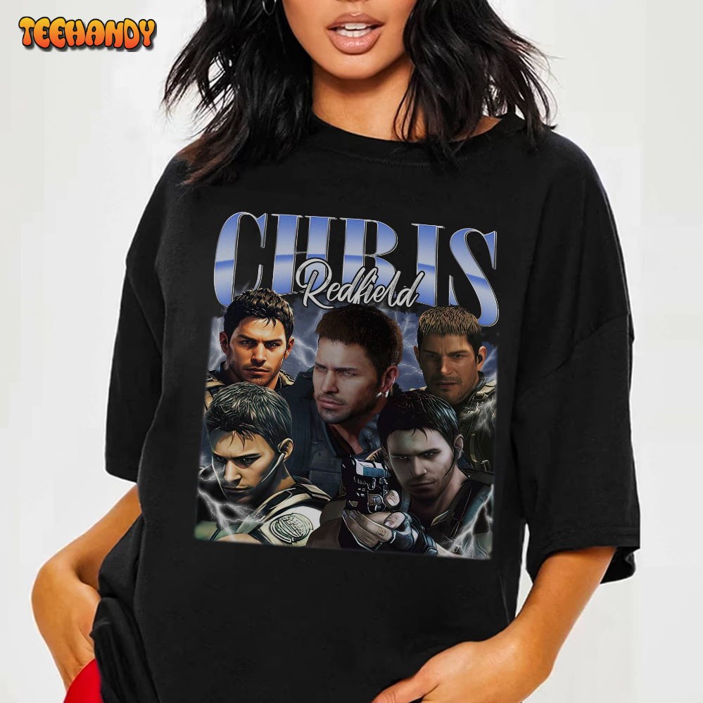 Vintage Chris Redfield Shirt Homage Chris Redfield Shirt