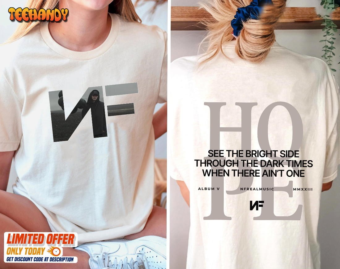 Vintage NF Rapper T-Shirt, Hope Album Shirt, NF Hope Shirt