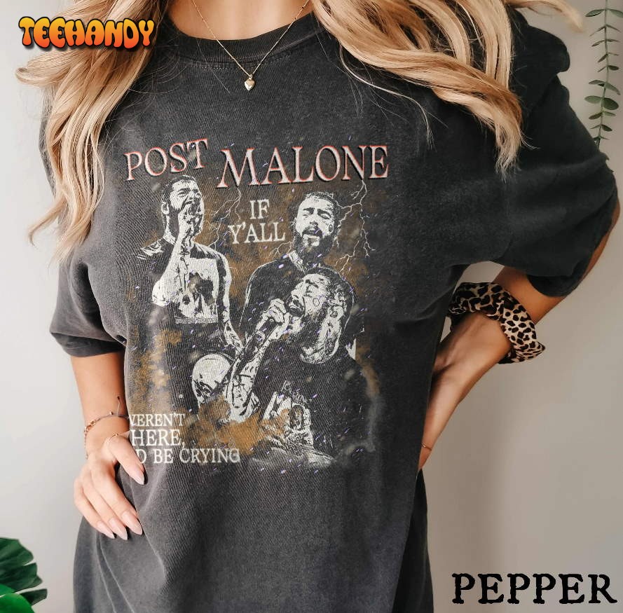 Vintage Post Malone 2023 Concert Tour Shirt