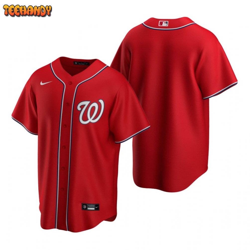 Washington Nationals Team Red Replica Alternate Jersey