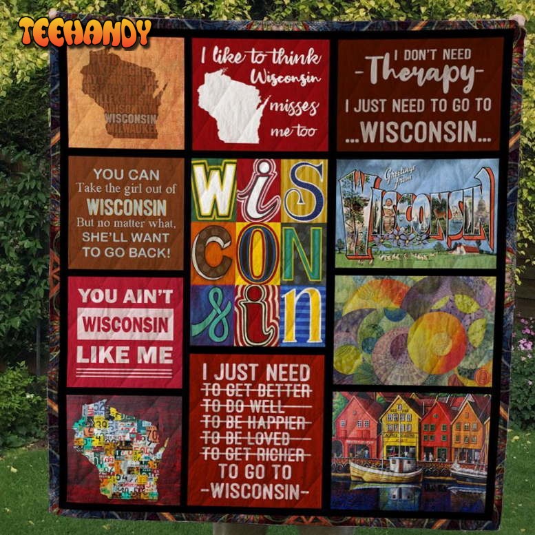 Wisconsin1217 Customize Quilt Blanket