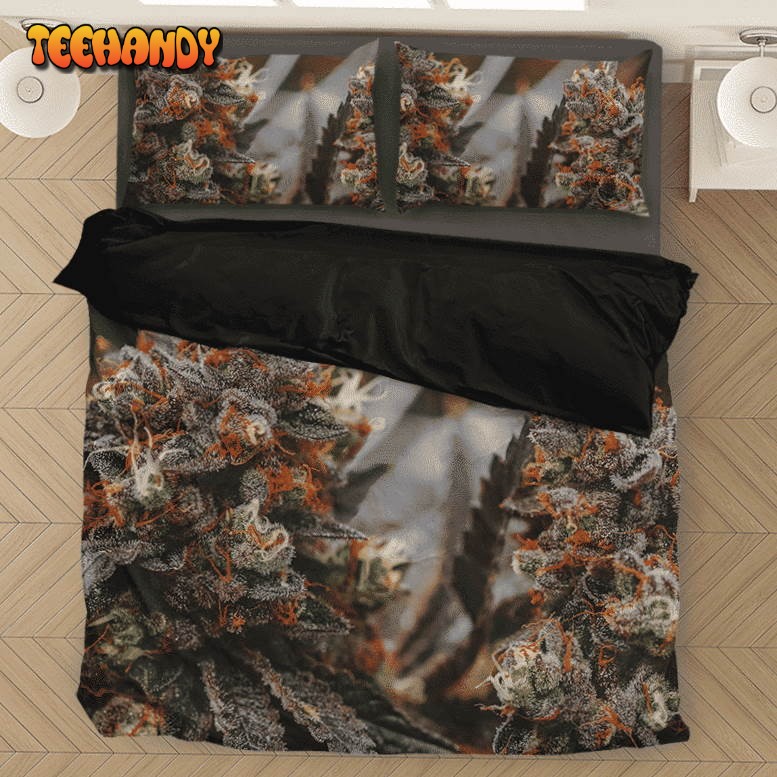 Wonderful Marijuana Kush Nugs All Over Print Bedding Set