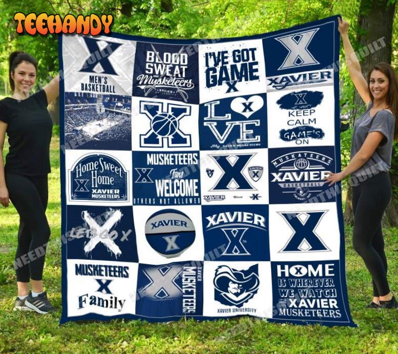 Xavier Musketeers 3D Customized Quilt Blanket