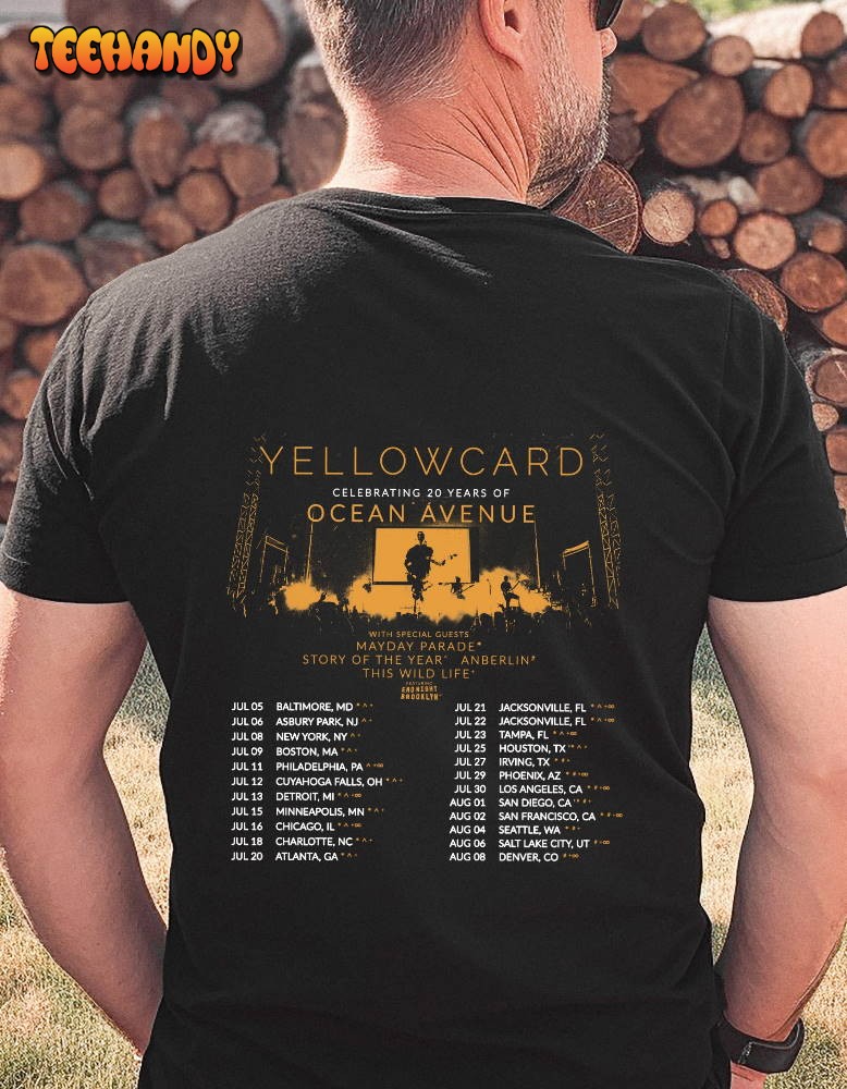 Yellow card 2023 Double Side Shirt