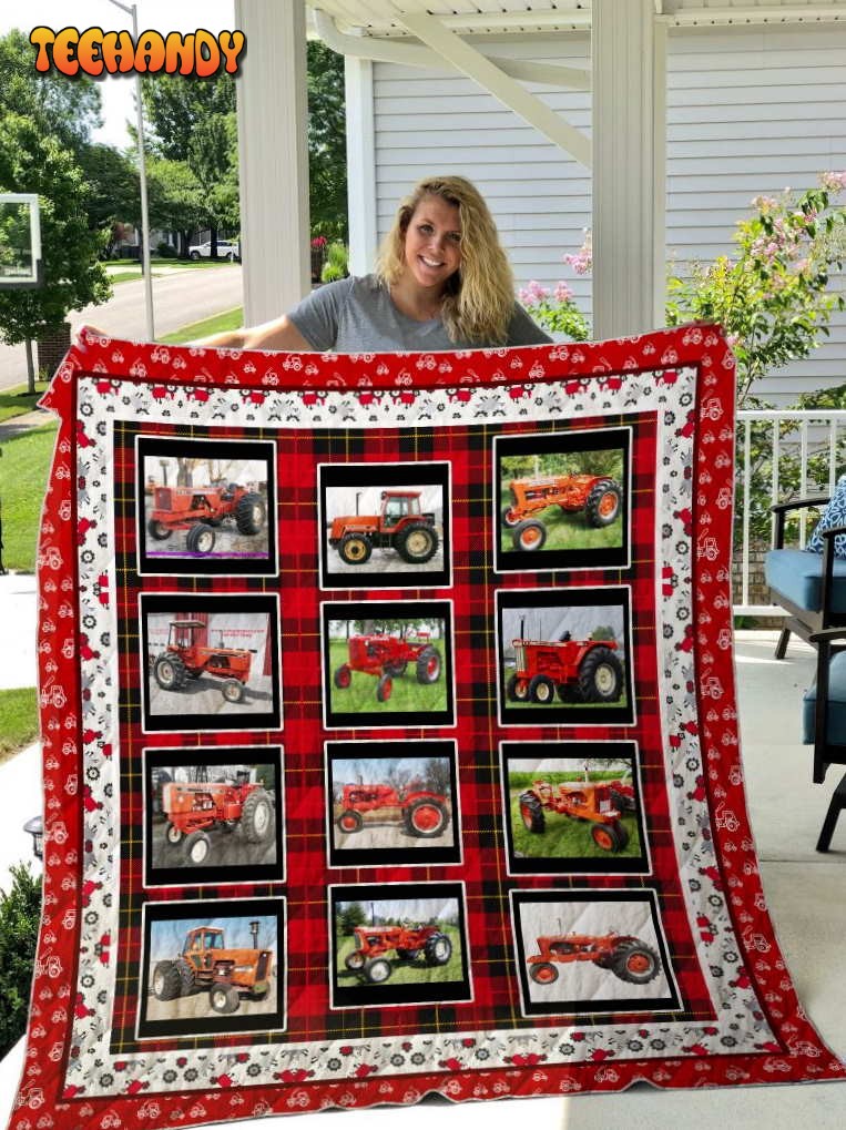 Yesteryear Tractoc 3D Quilt Blanket