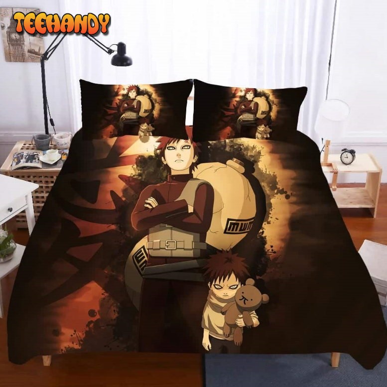 Young and Adult Gaara Jinchūriki One-Tailed Shukaku Bedding Set