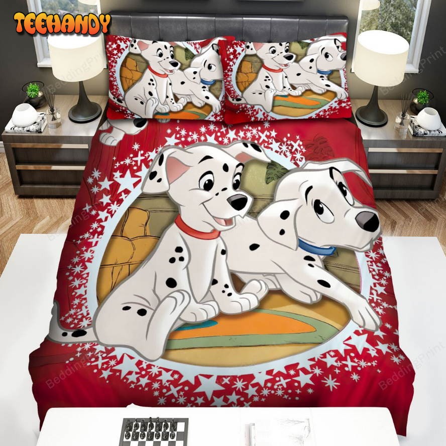101 Dalmatians Sparkly Bed Sheets Duvet Cover Bedding Sets
