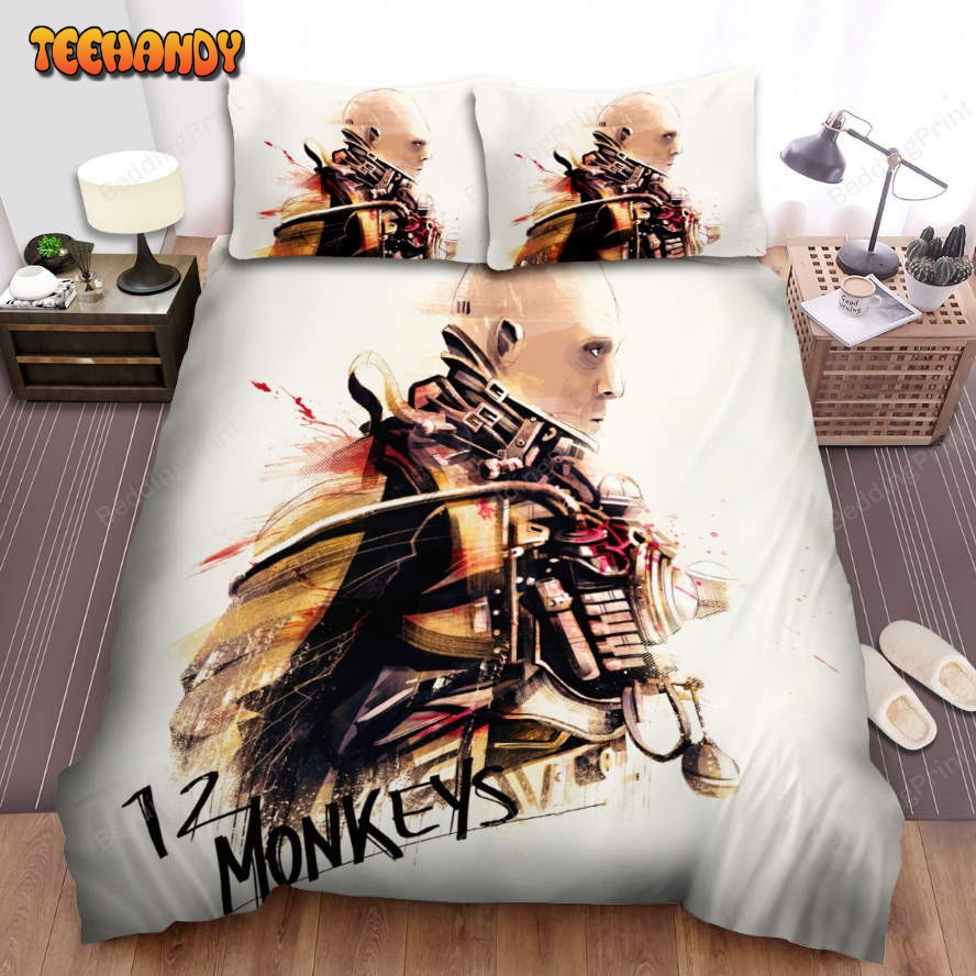 12 Monkeys (2015–2018) Armed Man Movie Poster Duvet Cover Bedding Sets