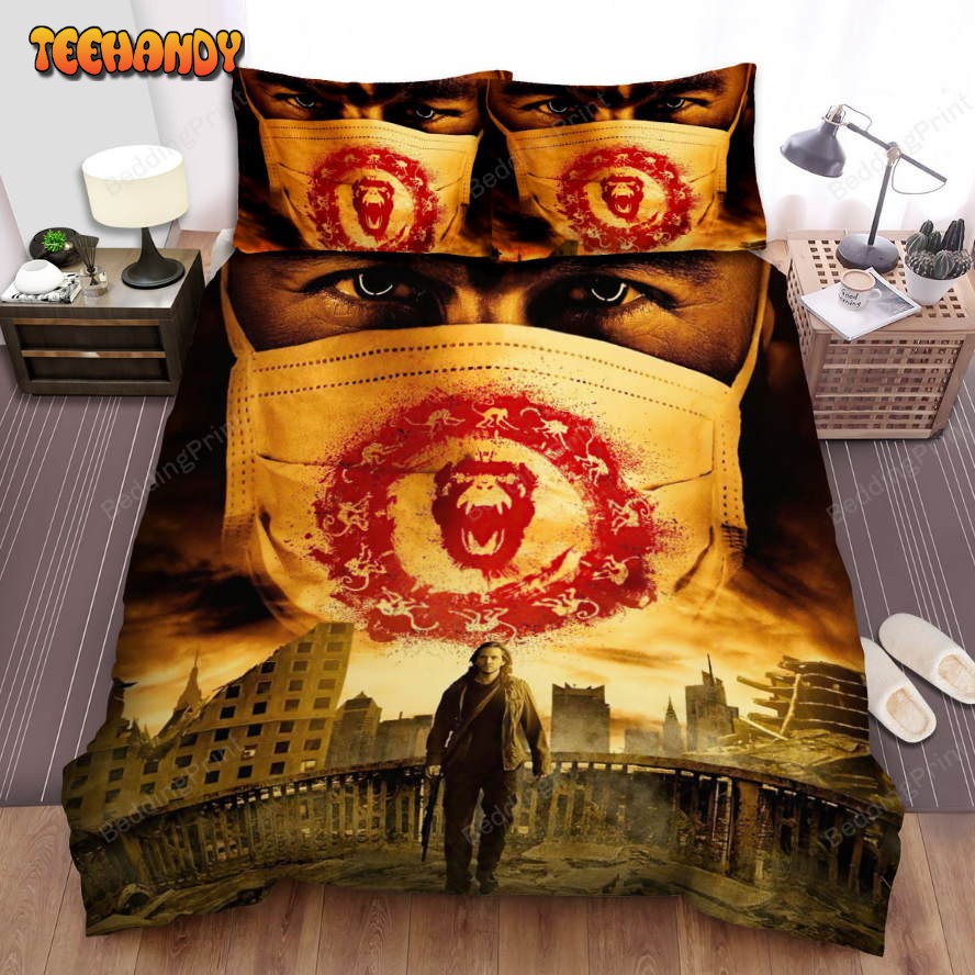 12 Monkeys (2015–2018) Gauze Mask Movie Poster Bedding Sets