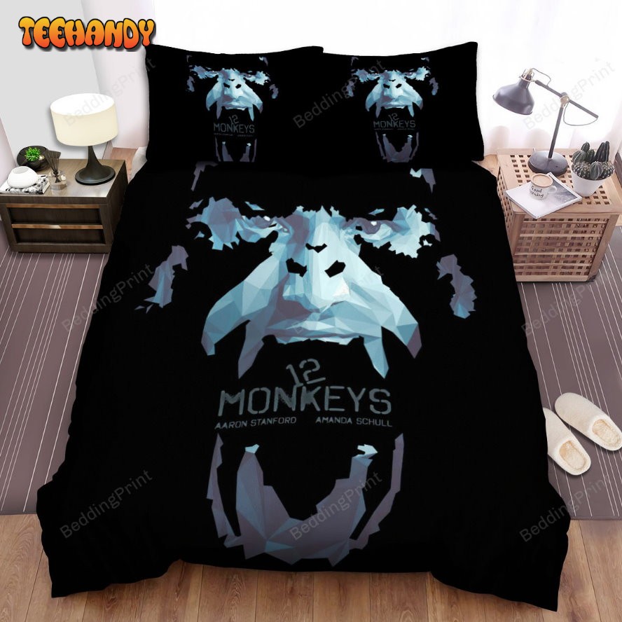 12 Monkeys (2015–2018) Poster Movie Poster Duvet Cover Bedding Sets Ver 2