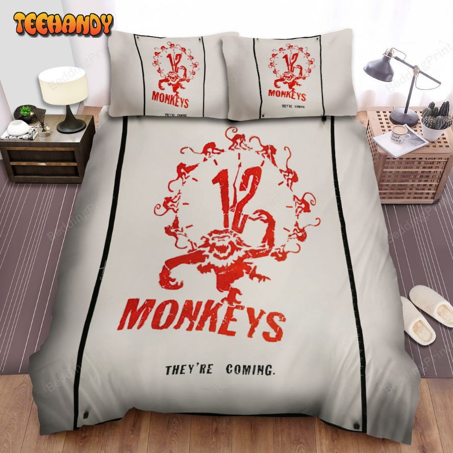 12 Monkeys (2015–2018) Poster Movie Poster Duvet Cover Bedding Sets Ver 7