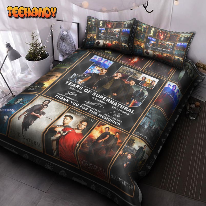 15 Years Of Supernaturals V1 Bedding Set