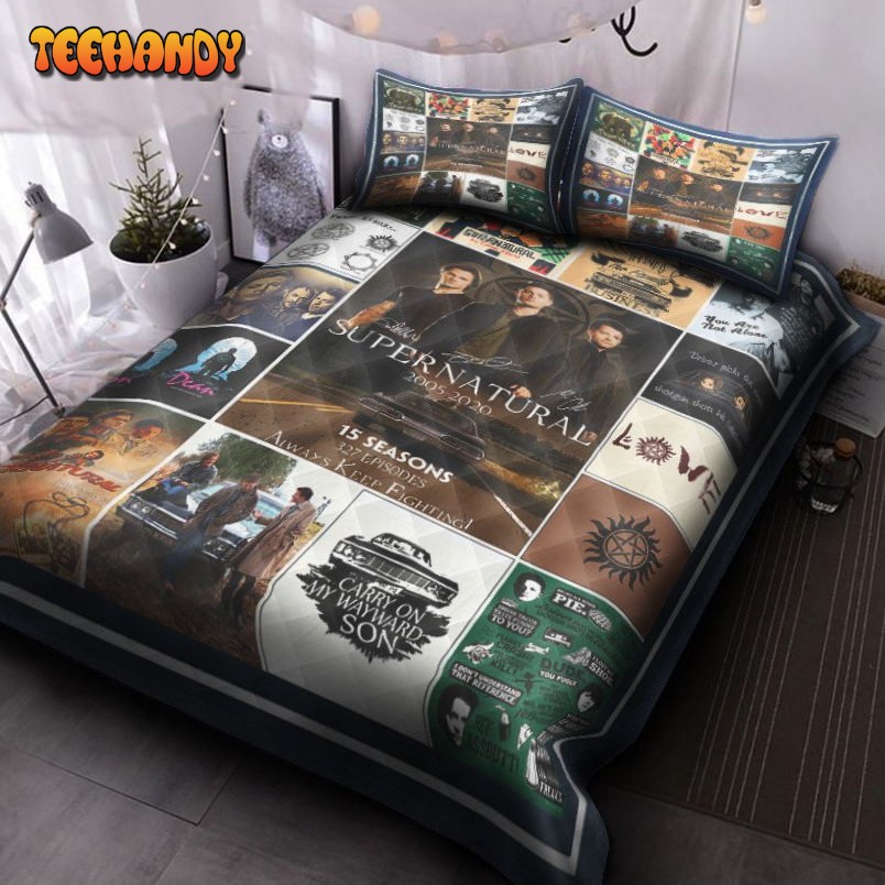 15 Years Of Supernaturals V2 Bedding Set