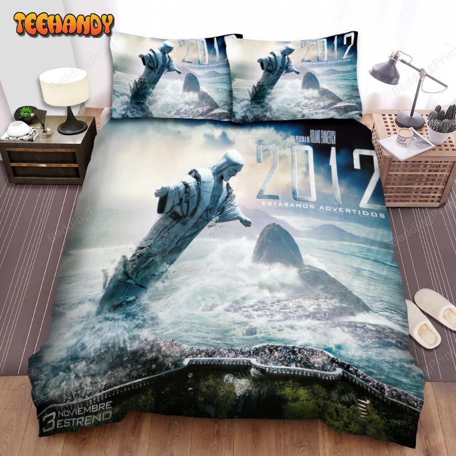 2012 (I) Movie Poster 2 Bed Sheets Duvet Cover Bedding Sets