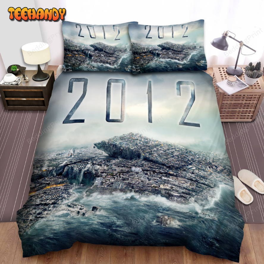 2012 (I) Movie Poster 3 Bed Sheets Duvet Cover Bedding Sets