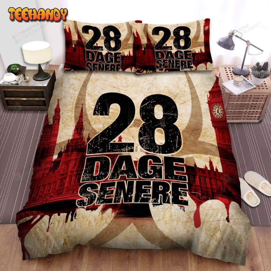 28 Days Later… Movie Poster Vii Photo Spread Comforter Bedding Sets