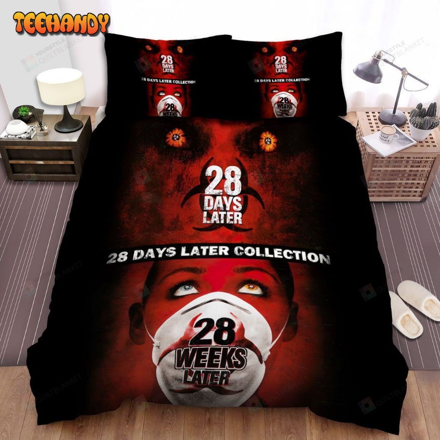 28 Days Later…Movie Poster I Photo Spread Comforter Duvet Cover Bedding Sets