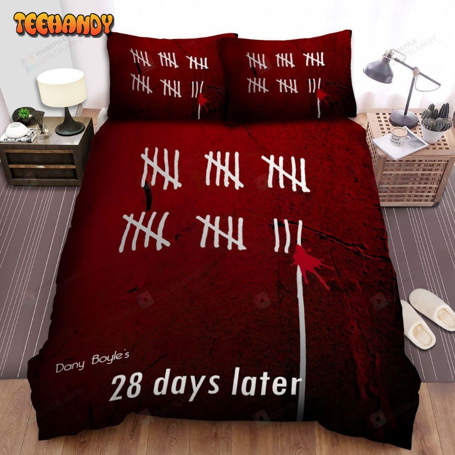 28 Days Later…Movie Poster Iii Photo Spread Comforter Duvet Cover Bedding Sets