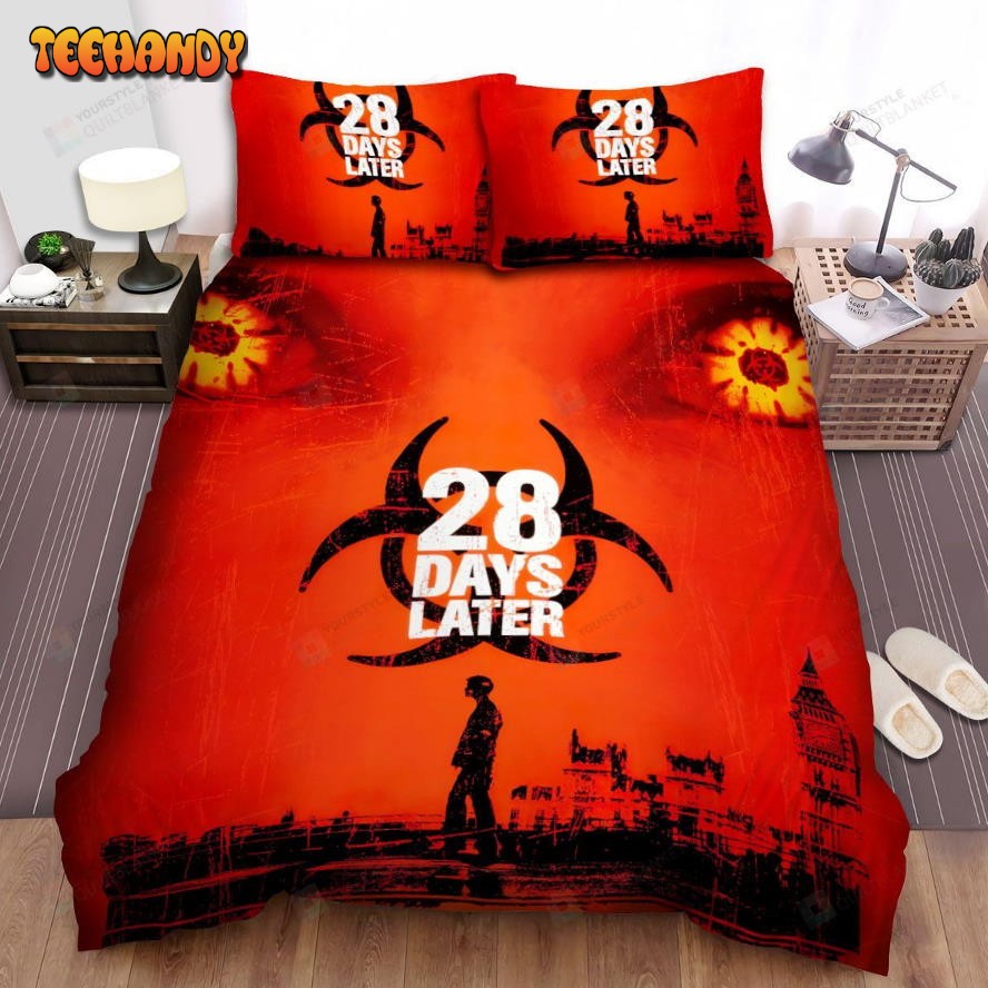 28 Days Later…Movie Poster Ix Photo Spread Comforter Duvet Cover Bedding Sets