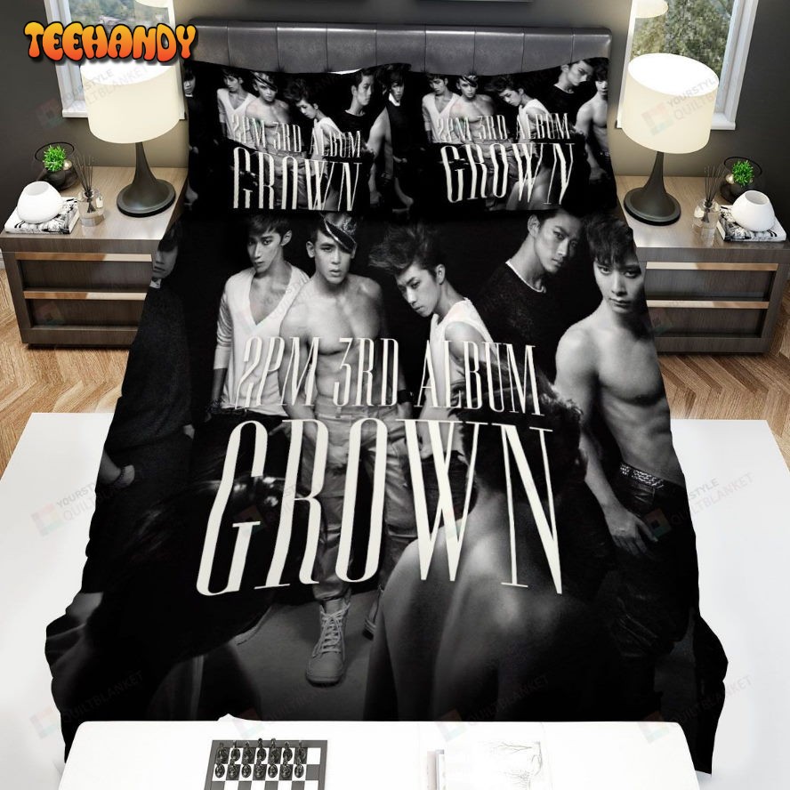 2pm 3rd Album Grown Spread Comforter Duvet Cover Bedding Sets