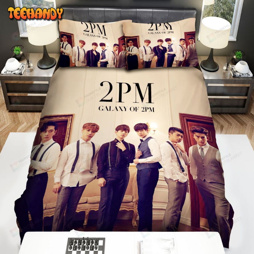 2pm Japan 5th Album Galaxy Spread Comforter Duvet Cover Bedding Sets