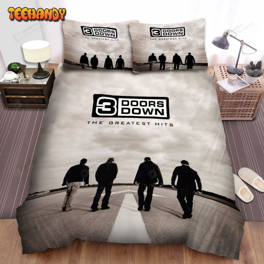 3 Doors Down Album The Greatest Hits Spread Comforter Bedding Sets