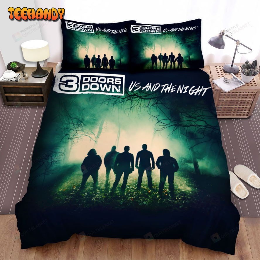 3 Doors Down Album Us And The Night Spread Comforter Bedding Sets