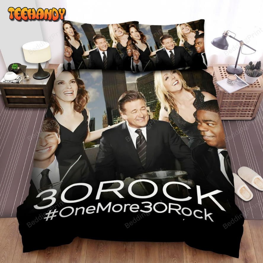 30 Rock (2006–2013) Movie Poster Ver 3 Bed Sheets Duvet Cover Bedding Sets