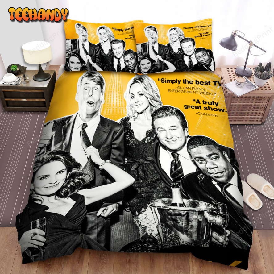 30 Rock (2006–2013) The Complete Series Movie Poster Duvet Cover Bedding Sets