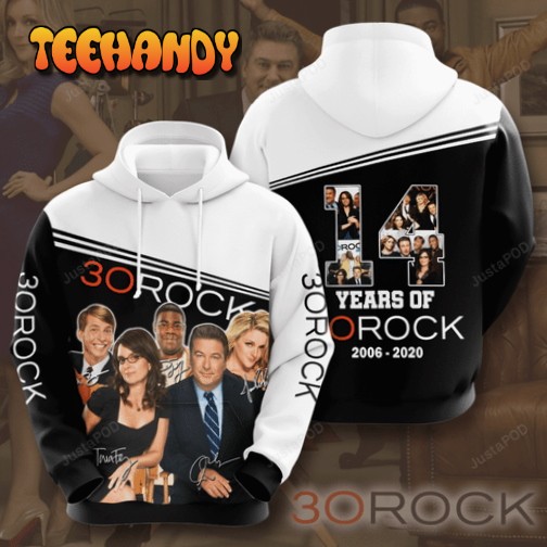 30 Rock Movie Character Anniversary 14 Years 3D Hoodie For Men For Women 2