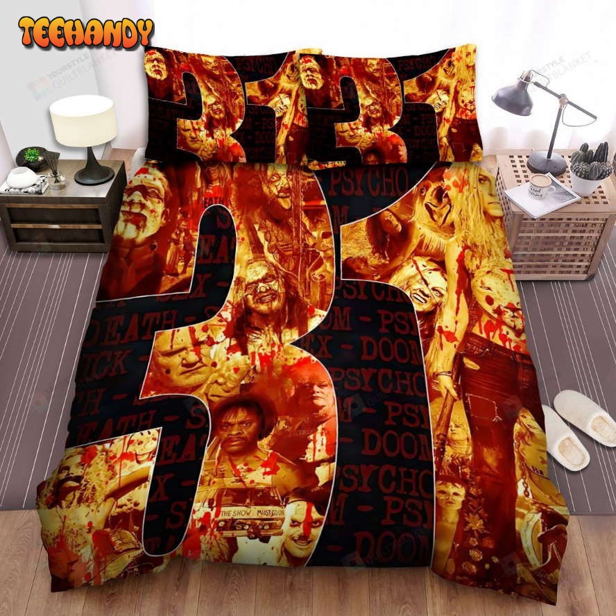 31 (2016) Welcome To Hell Movie Poster Spread Comforter Bedding Sets