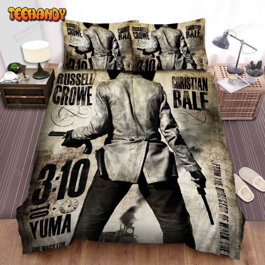 310 To Yuma Movie Poster Iii Photo Spread Comforter Duvet Cover Bedding Sets